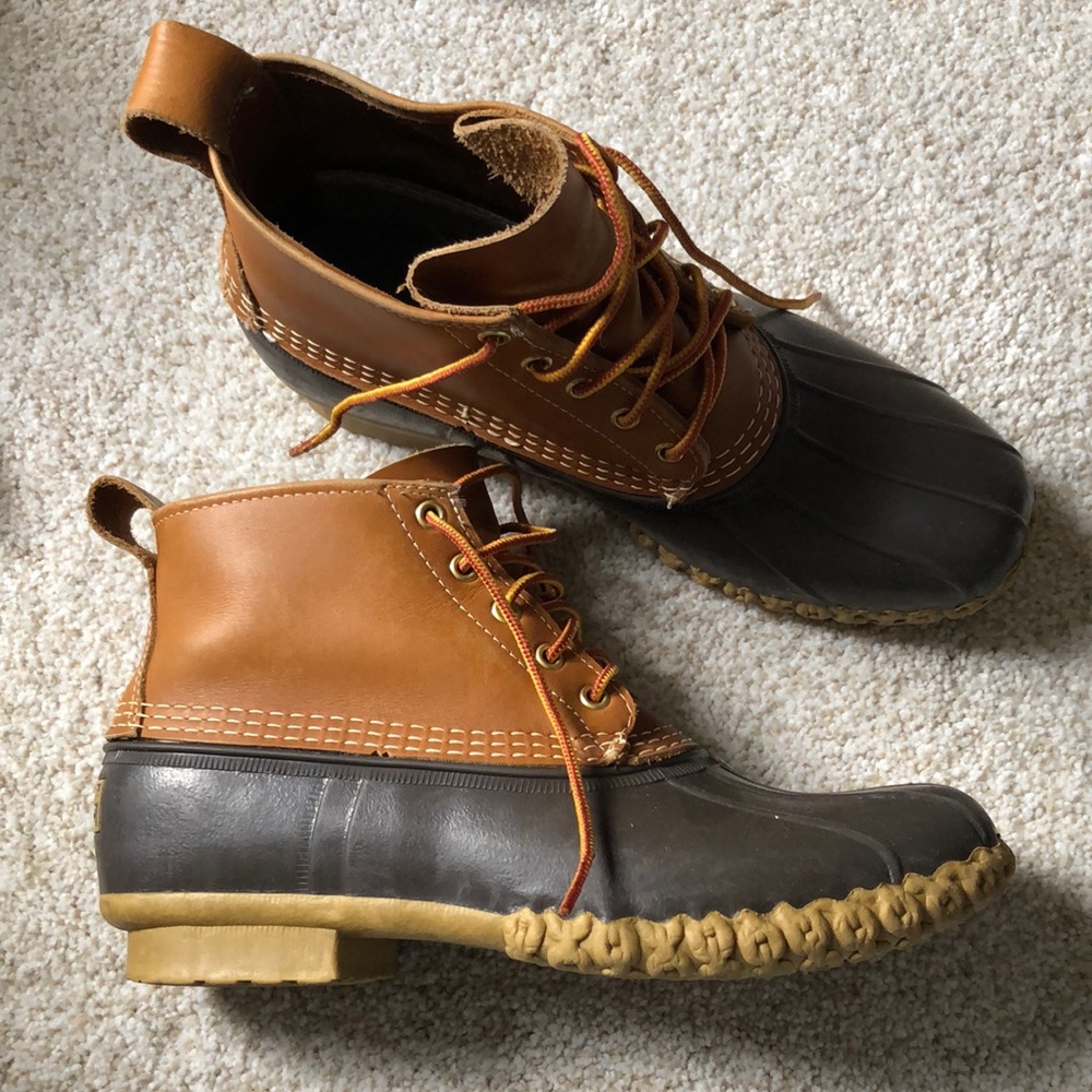 L.L. Bean Brown and Black Men's Rain & Snow Boots